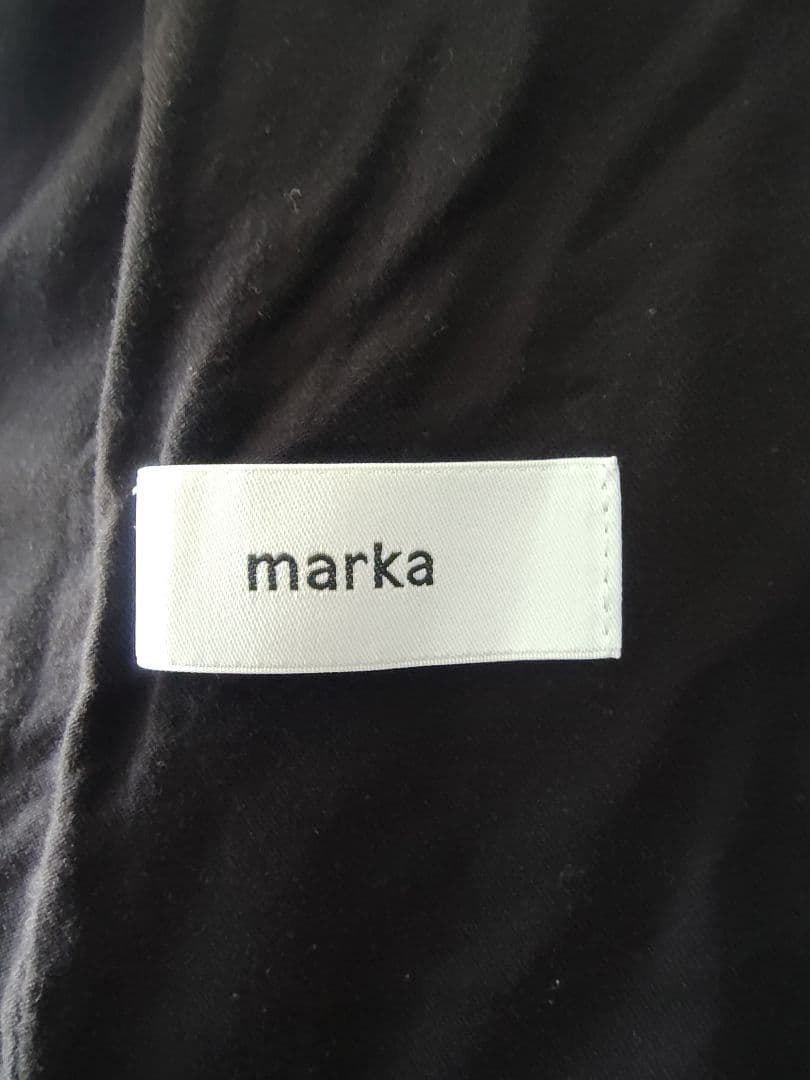 marka サルエルパンツ ブラック　黒