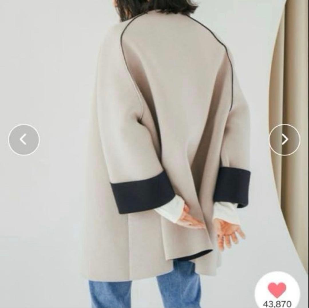 【美品】DOUX ARCHIVES ボンディングミドルコート 試着のみ 完売品