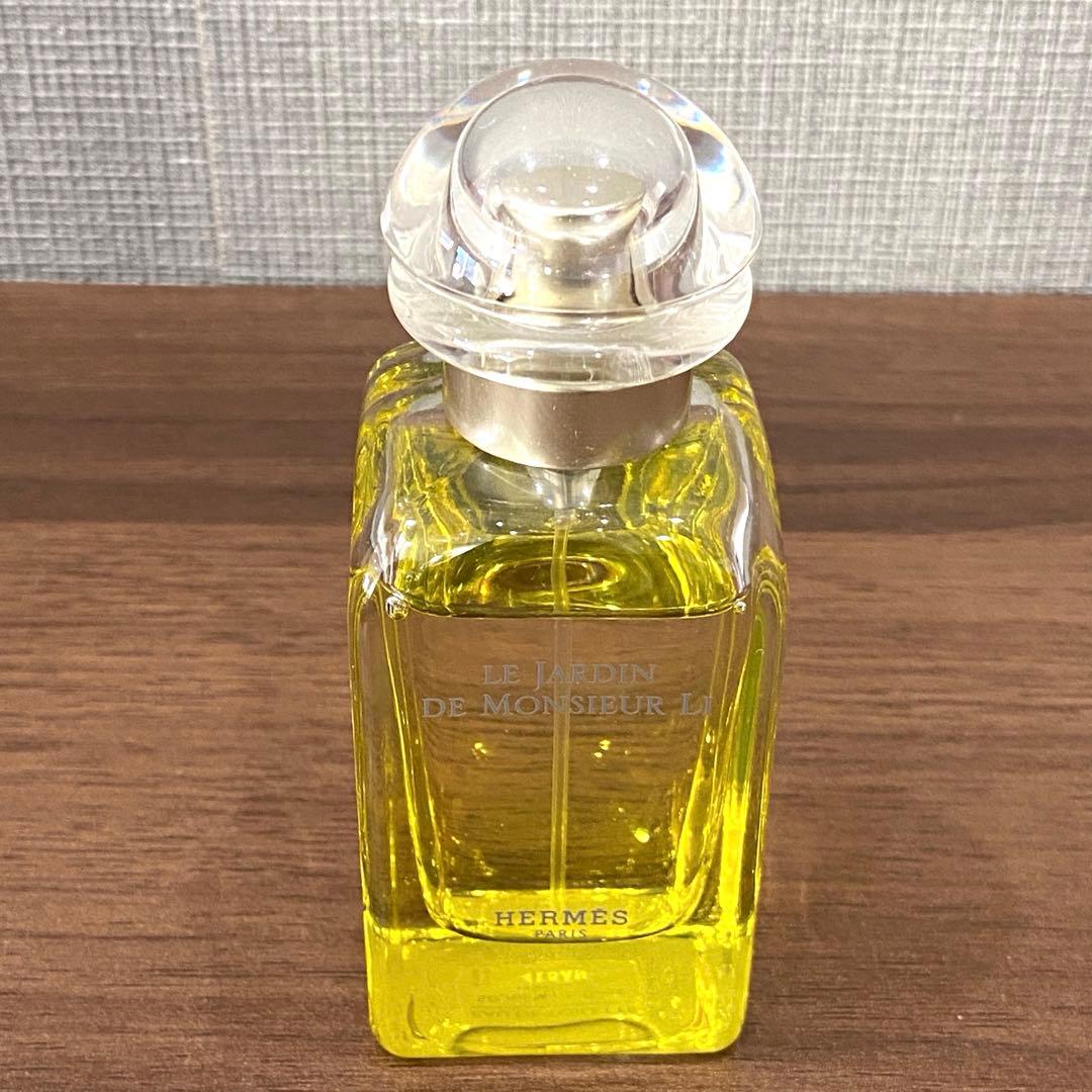 【箱付き】HERMES エルメス 李氏の庭　香水50ml 9割残り