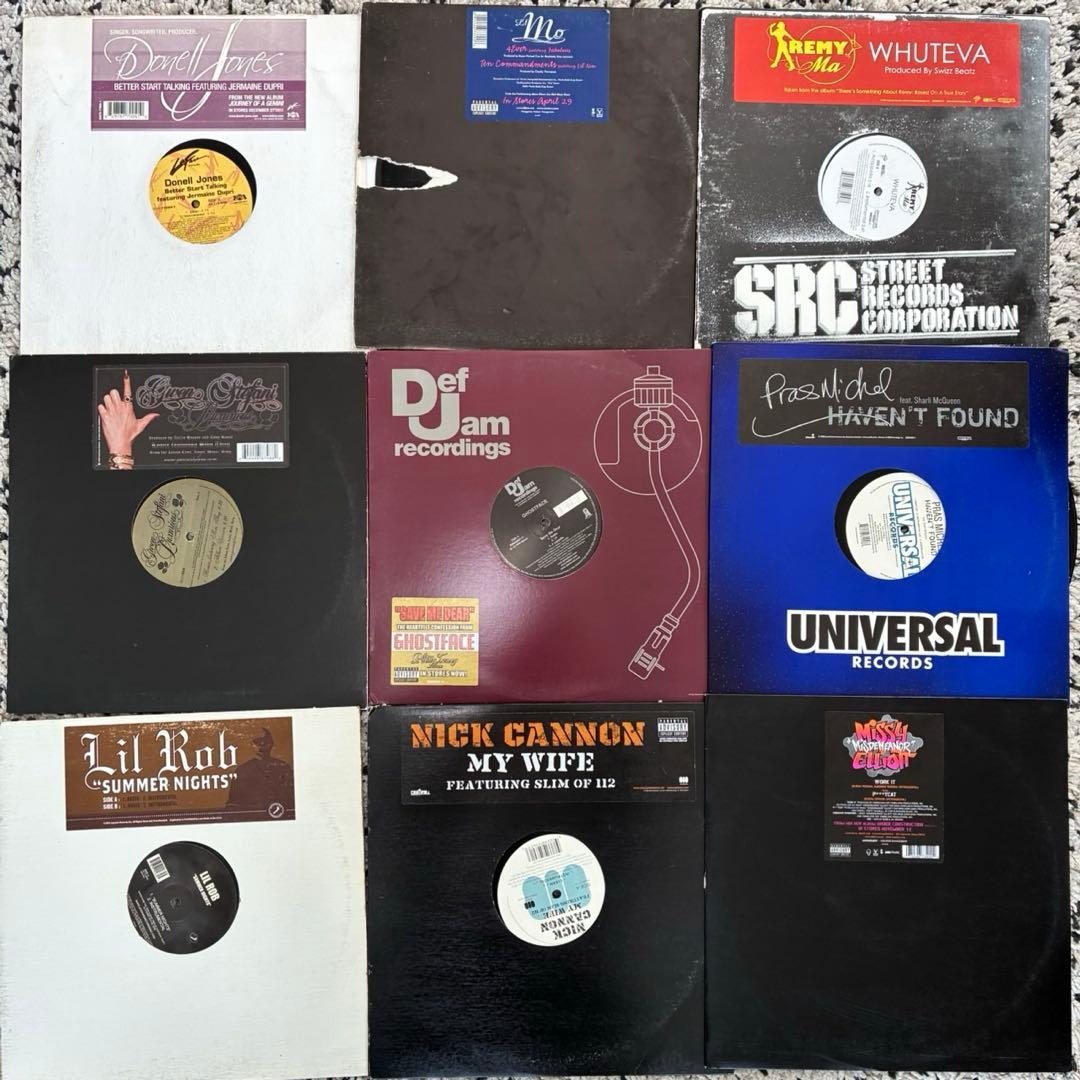 【大幅値下げしました】レコードまとめ売り50枚セット⭐︎HIPHOP Ｒ&B②