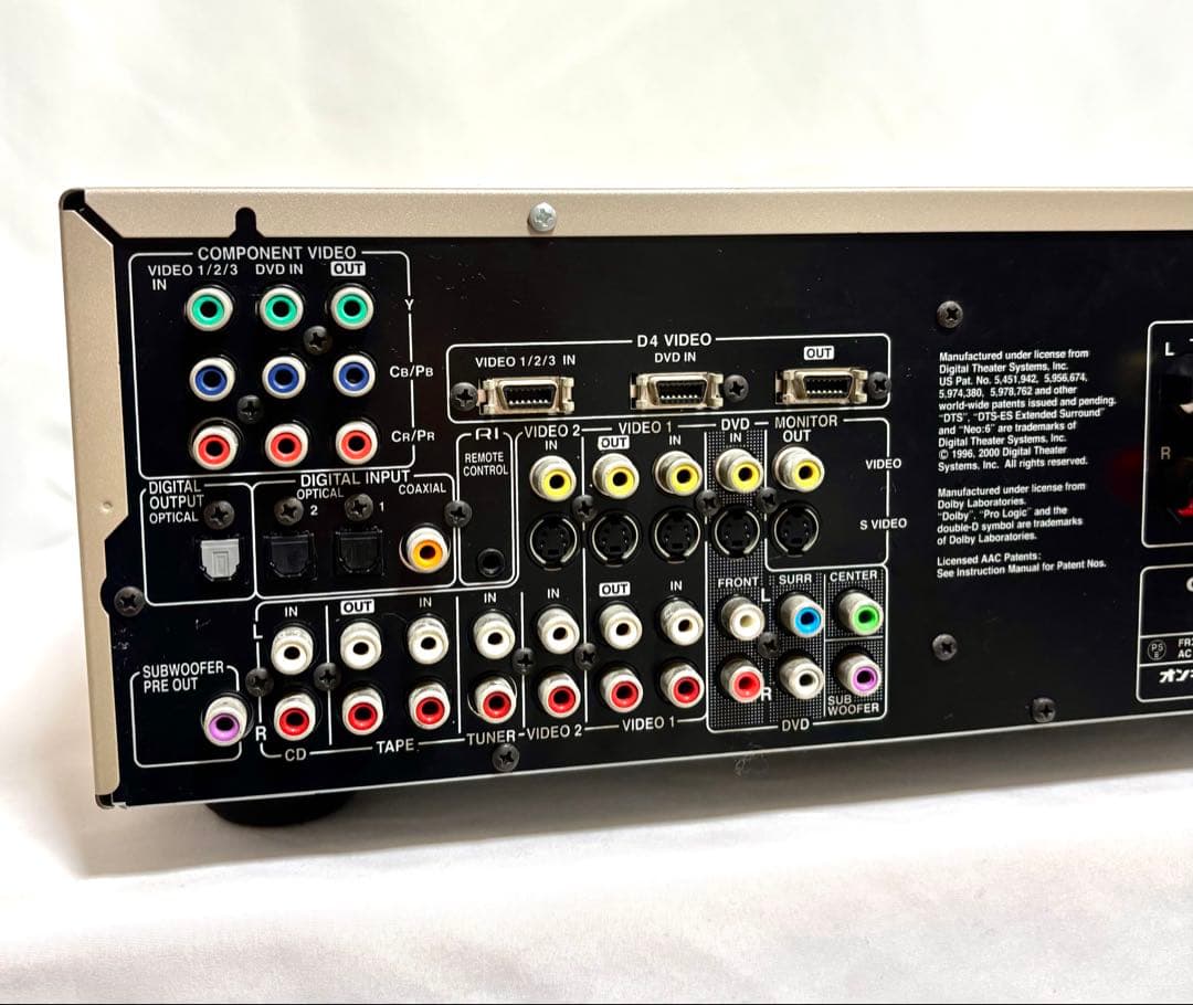 ONKYO AVアンプ TX-SA501 リモコン付