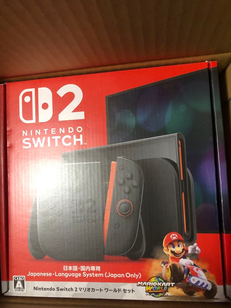 新品 Nintendo Switch 2 日本語専用 マリオカートセット