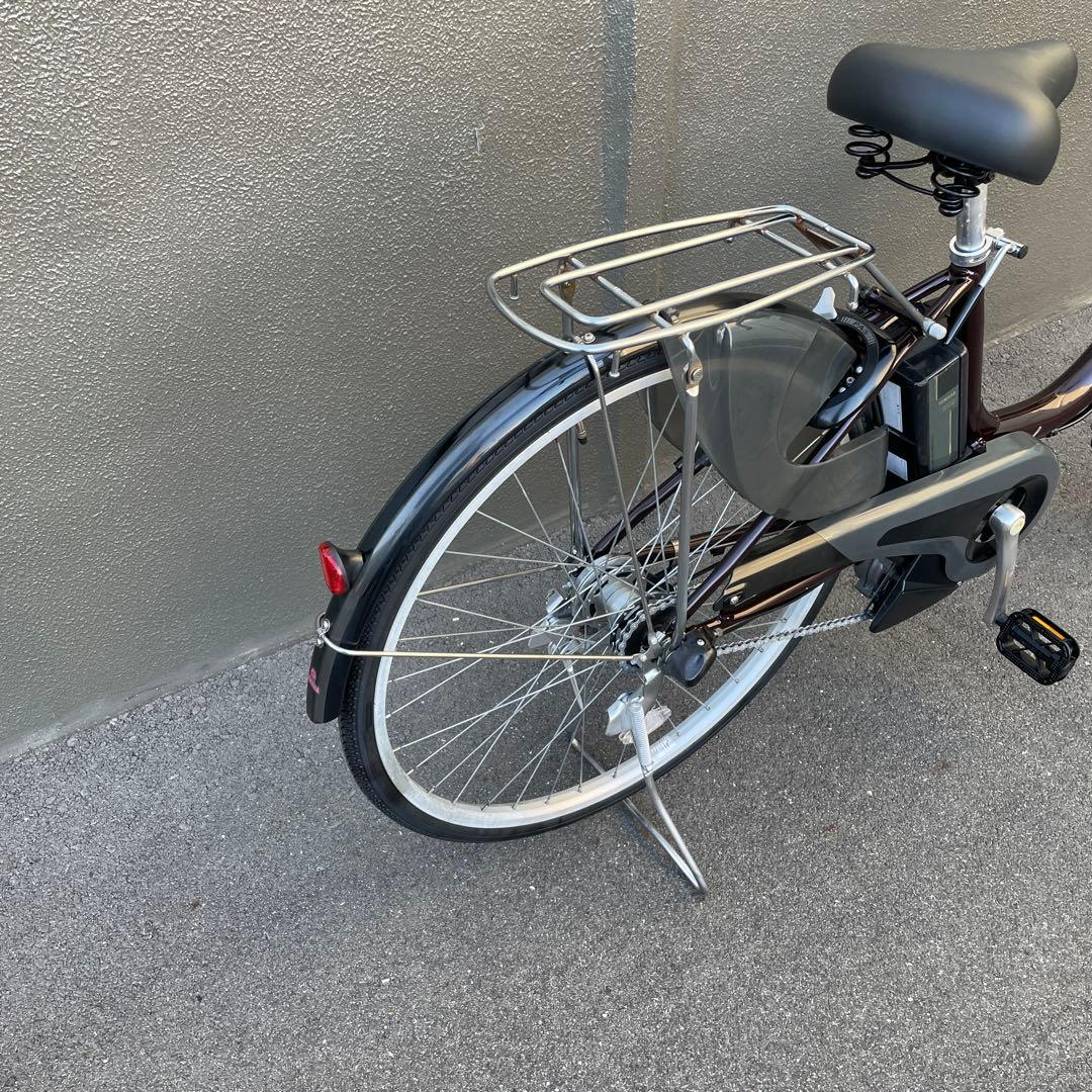 充電器なしヤマハ電動アシスト自転車26インチブラウン