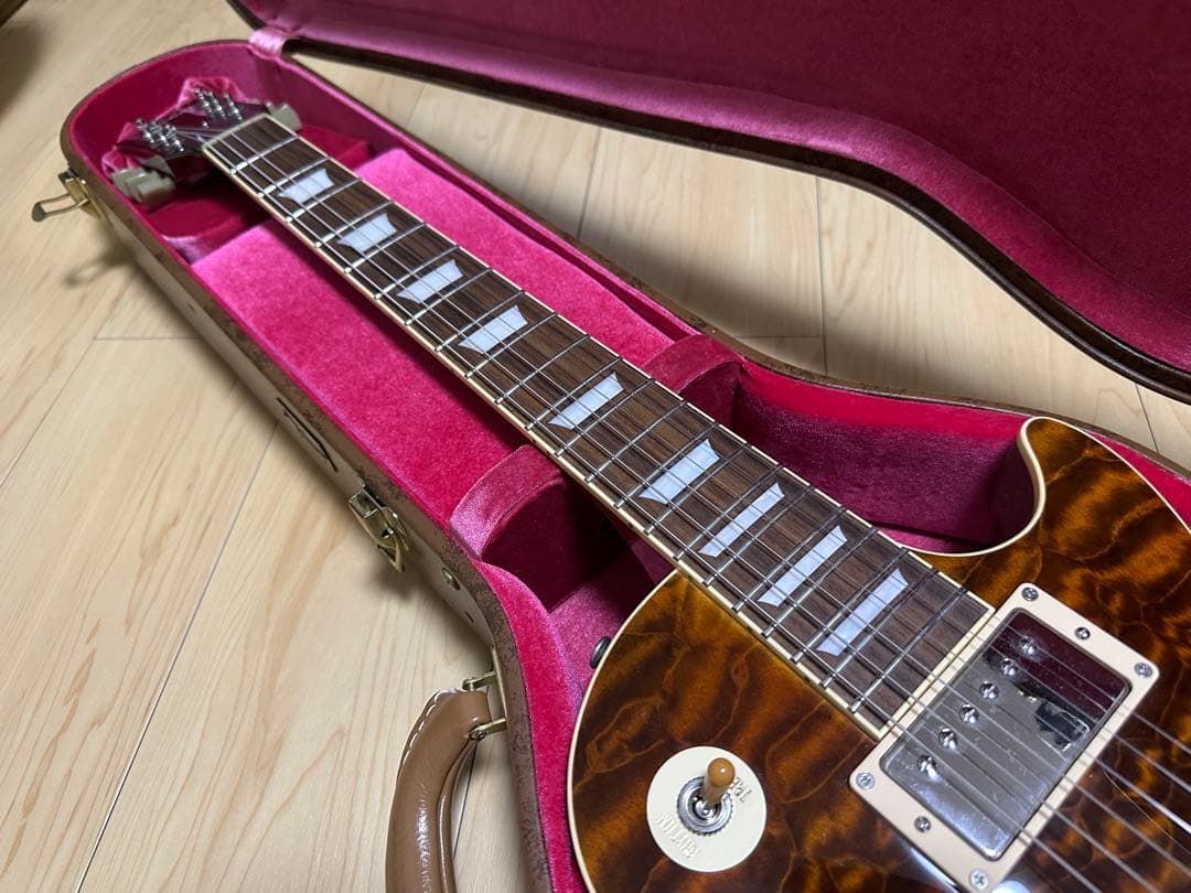 Tokai LS154Q OAK レスポール　美しい杢目です　美品　ほぼ新品です