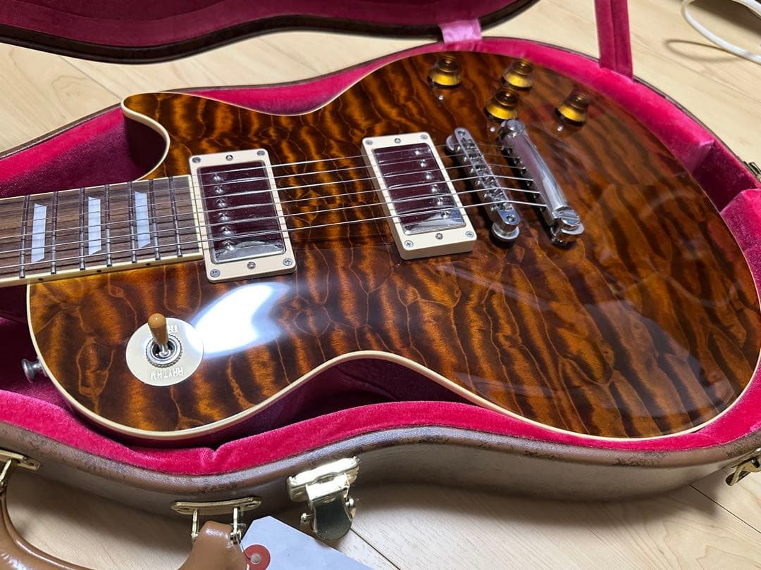 Tokai LS154Q OAK レスポール　美しい杢目です　美品　ほぼ新品です