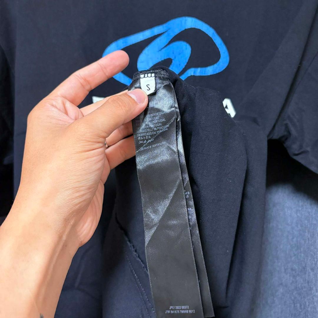 み*ほ様 BALENCIAGA SURF ロゴTシャツ ブラック