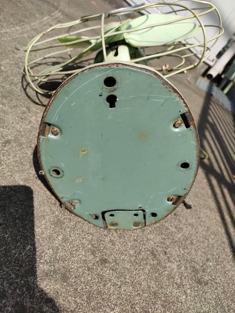 【不知火】ミツビシ　レトロ扇風機 3枚羽根
