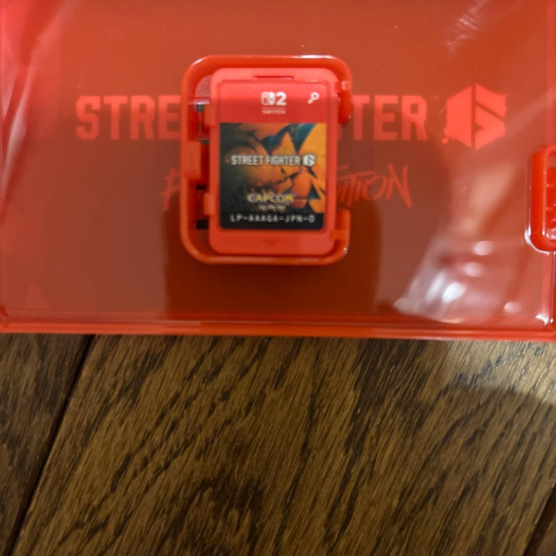 新品未使用品　ストリートファイター6 コード未使用 Switch2 カプコン