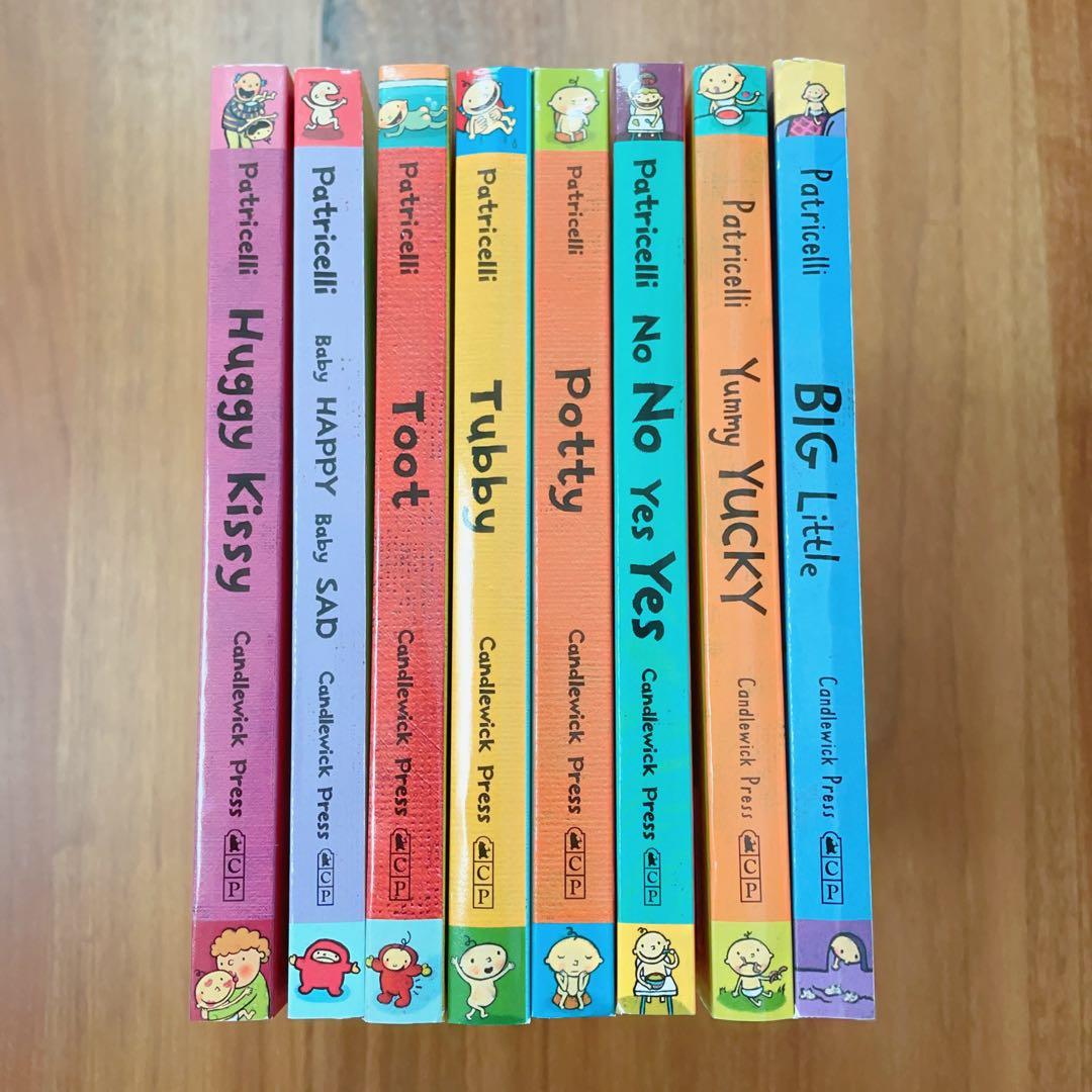英語絵本　Leslie Patricelli レスリー・パトリセリ　8冊　①