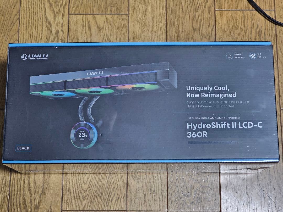 m*e様 【新品】水冷 Lian Li HydroShift II LCD-C