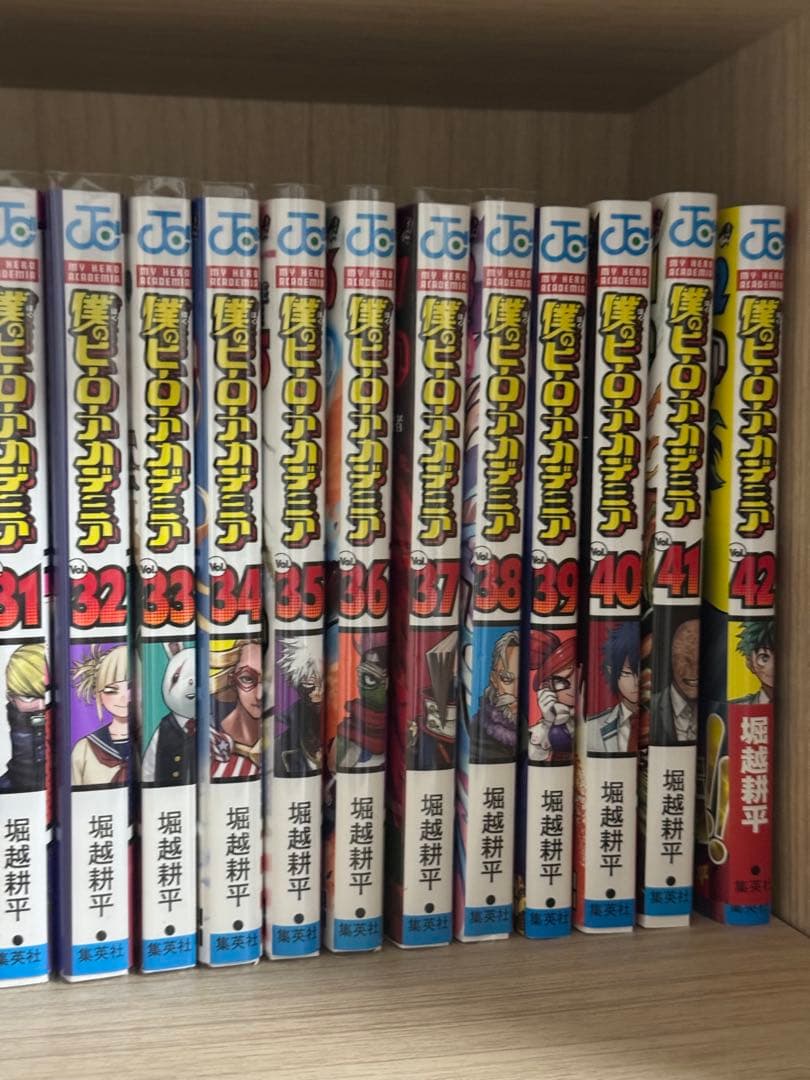 僕のヒーローアカデミア 透明シート付き！全巻セット＋おまけ付き