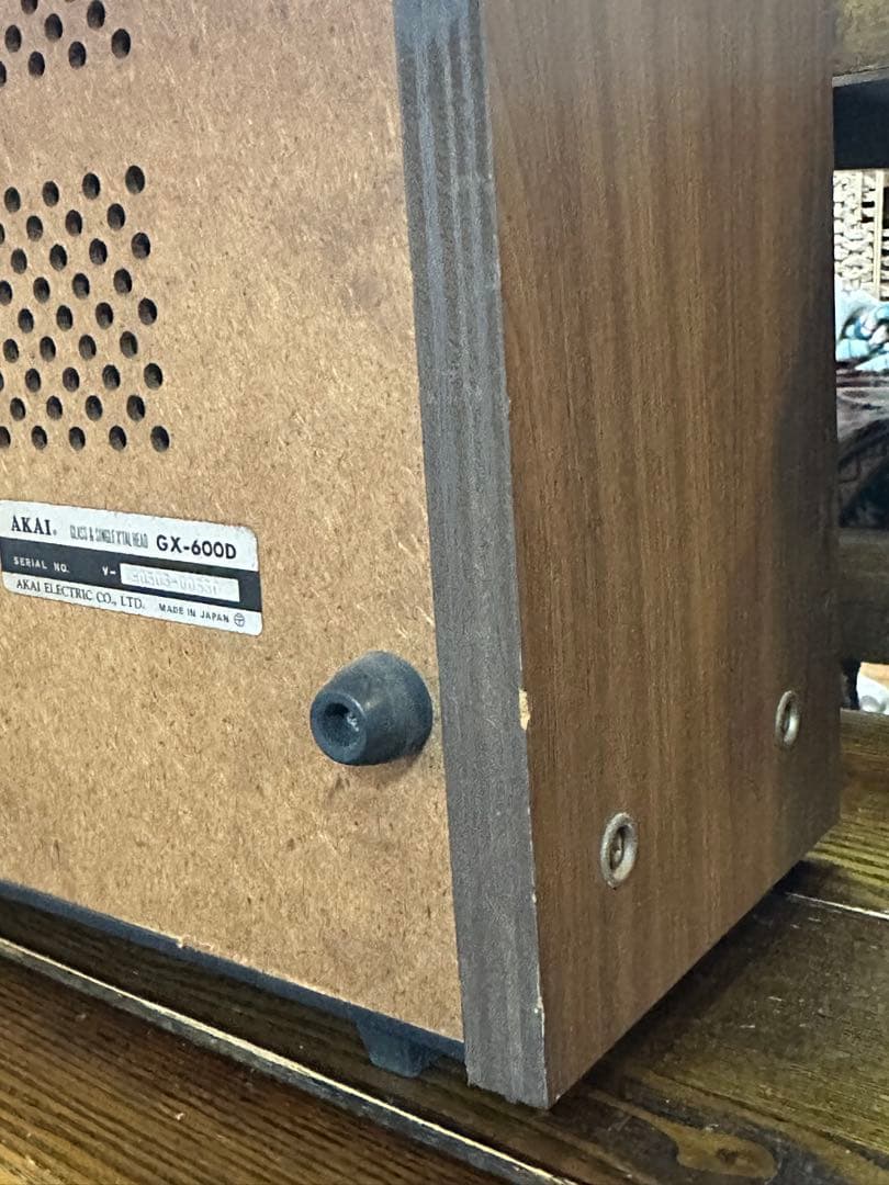 サ*キ様 通電確認済AKAI GX-600Dオープンリールデッキ Scotchリ
