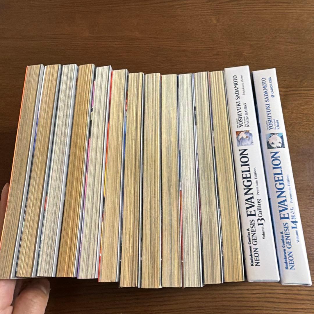 【希少品】新世紀エヴァンゲリオン 14冊セット　初版13、14巻プレミアム限定版