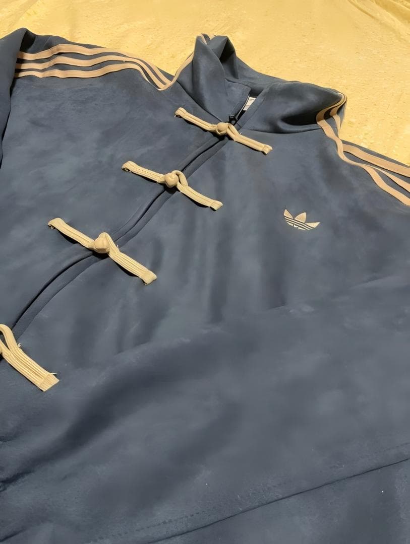 Adidas アディダス 中国限定 蛇年チャイナトラックジャケット ネイビー L