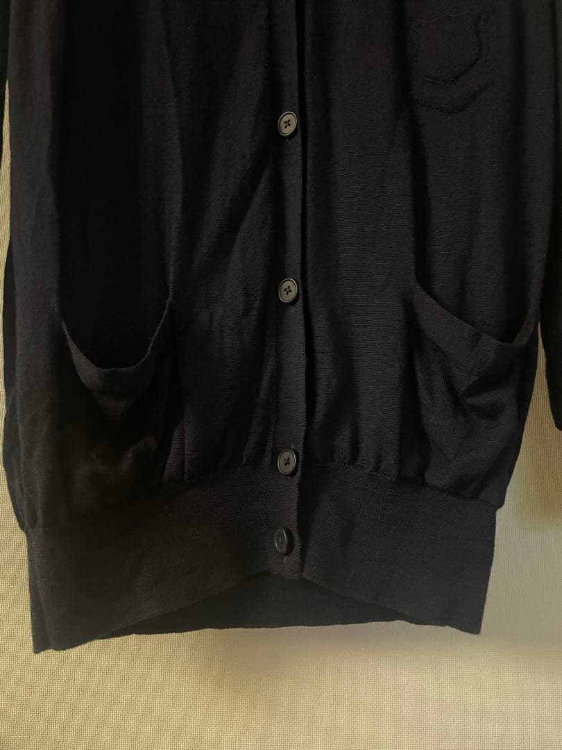 【希少品】Maison Martin Margielaカーディガン ネイビー M