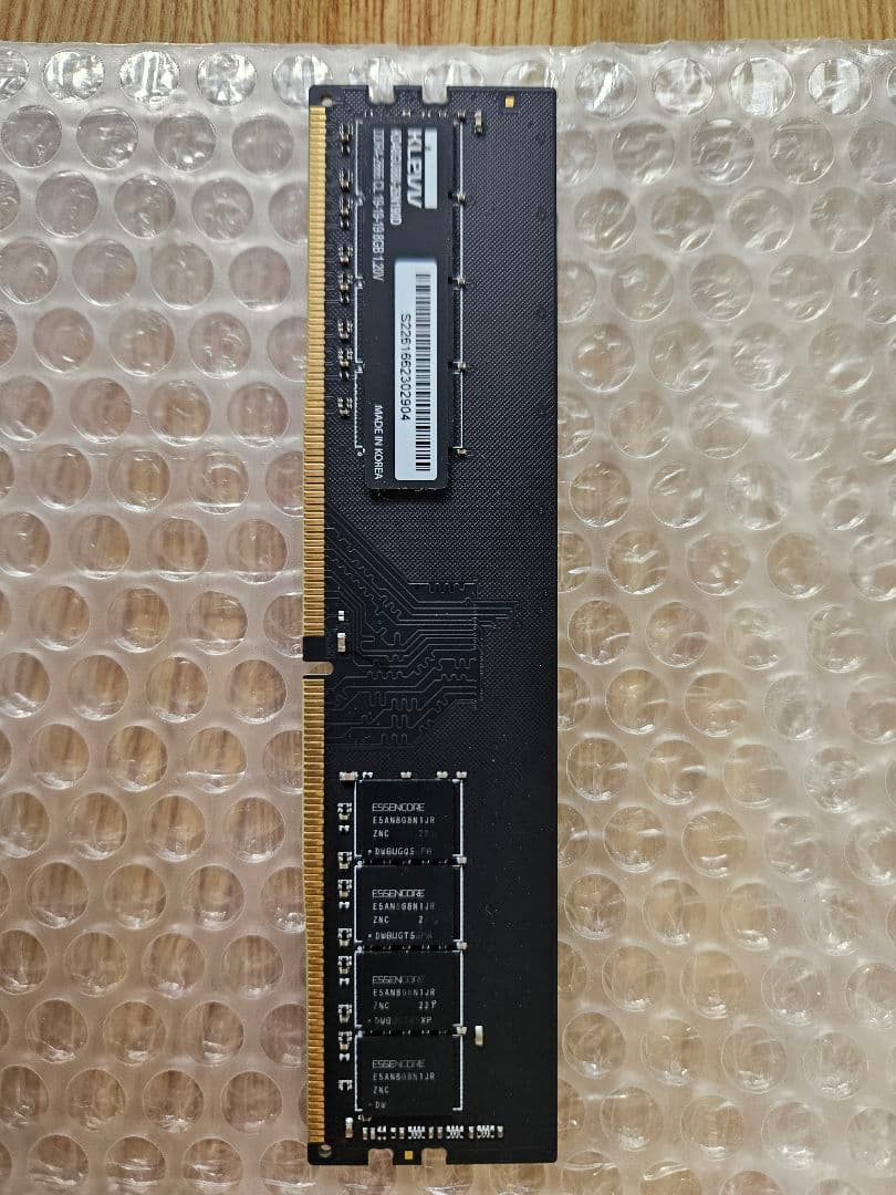 【ジャンク】Intel Core i5-12400F+ddr4 8gbメモリ