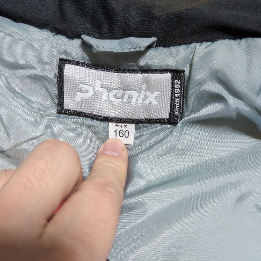 は*る様 phenixスキーウェア 上下 セット フェニックス160 雪　黄色