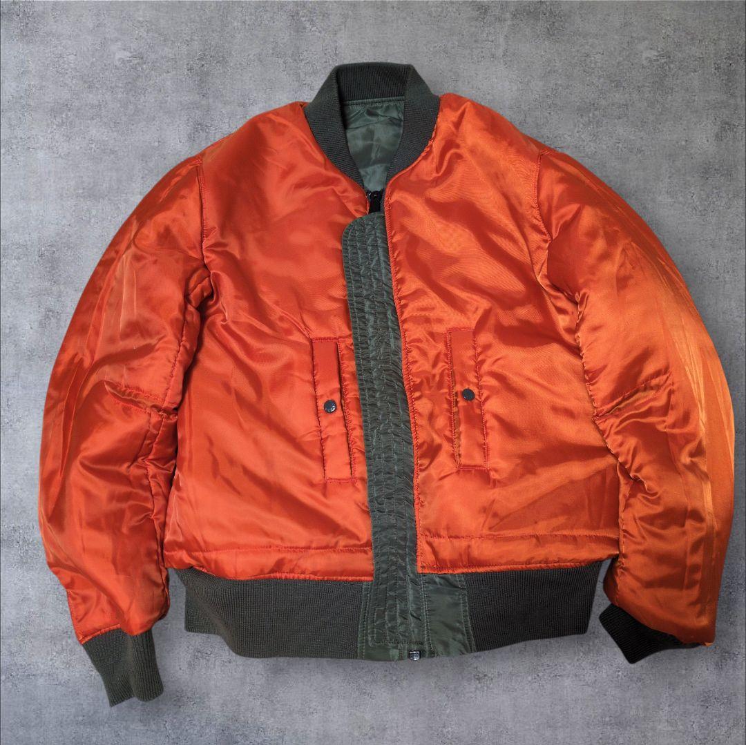 希少✨AVIREX 1975 民間 MA-1 2XL フライトジャケット 極美品