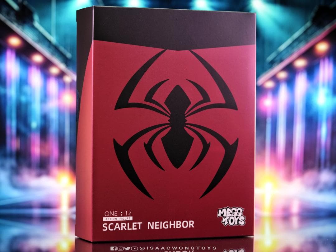 新しい未開封 MESS TOYS製のスカーレット・スパイダーケイン