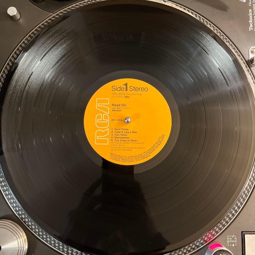 洋楽 Samson head on lp
