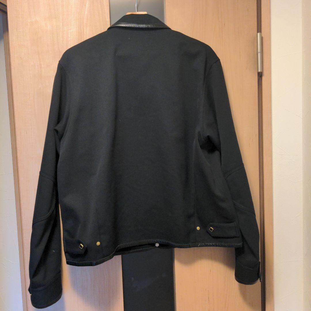 ジャケット・アウター TTT MSW wool leather piping jacket L