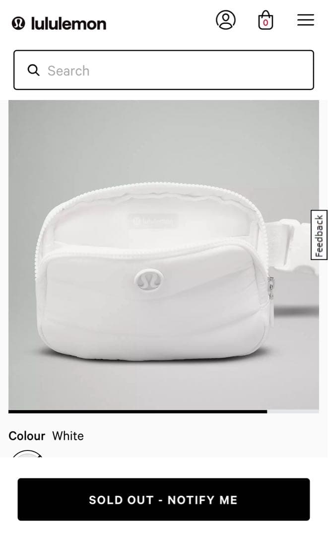 ルルレモンEverywhere Belt Bag Wunder Puff 2L