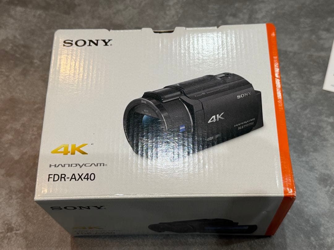 SONY FDR-AX40 4K ハンディカム 本体 おまけでワイコン付き