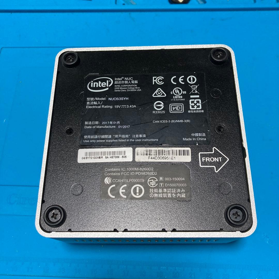 miniPC　intel NUC6 Core i3　Win11 25H2　③