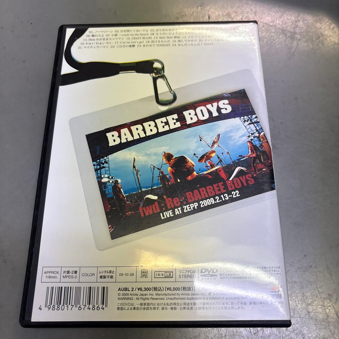バービーボーイズ/fwd:Re:BARBEE BOYS LIVE AT ZEP…