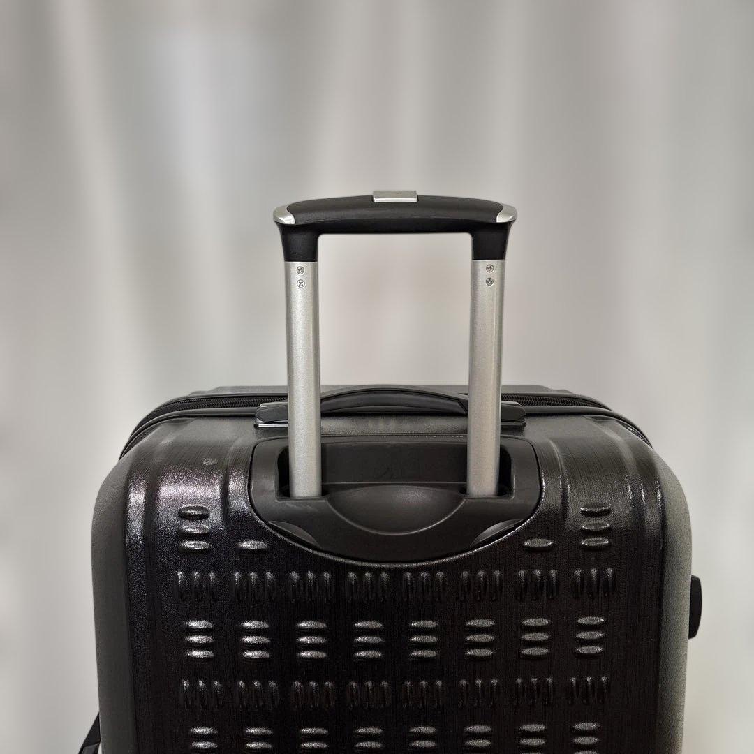 【大型95L】Samsonite グラヴテック 黒 4輪 軽量スーツケース　箱付