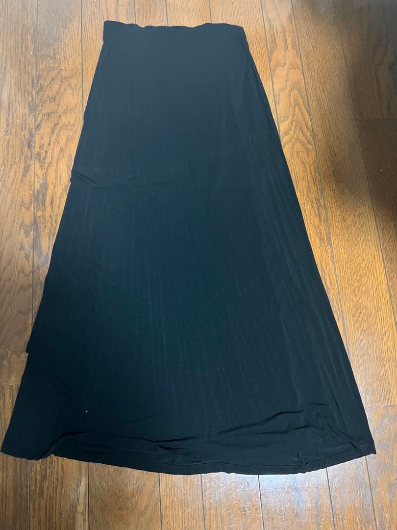 【yo BIOTOP】Rayon Jersey right skirt