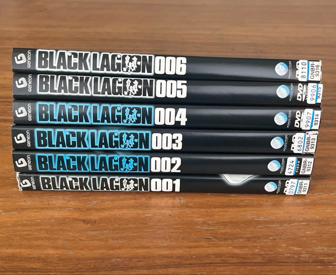 BLACK LAGOON 1期＋2期＋OVA DVD 17枚　全巻セット