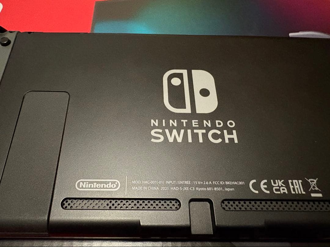 Nintendo Switchニンテンドースイッチ 本体 グレー　ケース付き