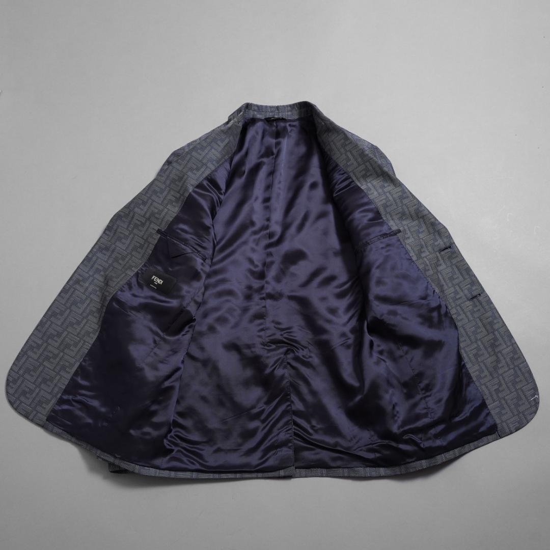 FENDI 23AW FFロゴ (ズッカ柄) ジャカードファブリック ジャケット