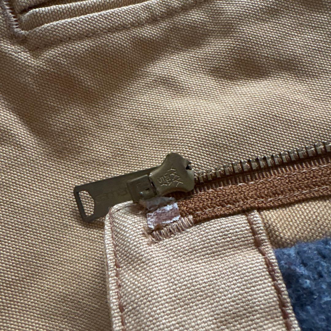 carhartt デトロイトジャケット　ブラウン　usa製 希少　美品　ベージュ
