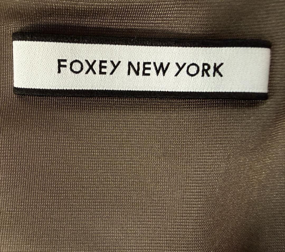 新品同様★'22年増産分★FOXEY/フォクシードレス バロン エスプレッソ38