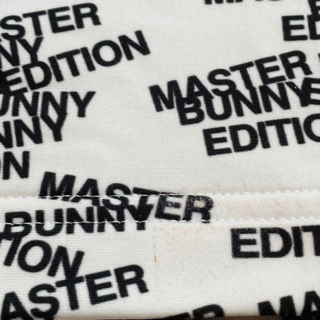 MASTER BUNNY マスターバニーエディション 長袖ポロシャツ 総柄