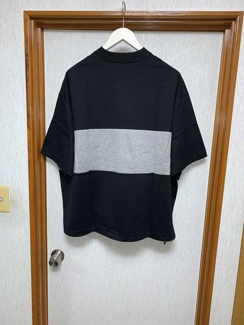 M 新品 is-ness BALLOON COLOR BLOCK Tシャツ