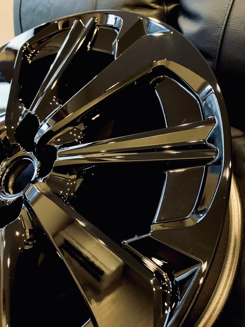 1本マツダ純正 CX-80 CX-60用プレスポ20インチブラックホイール