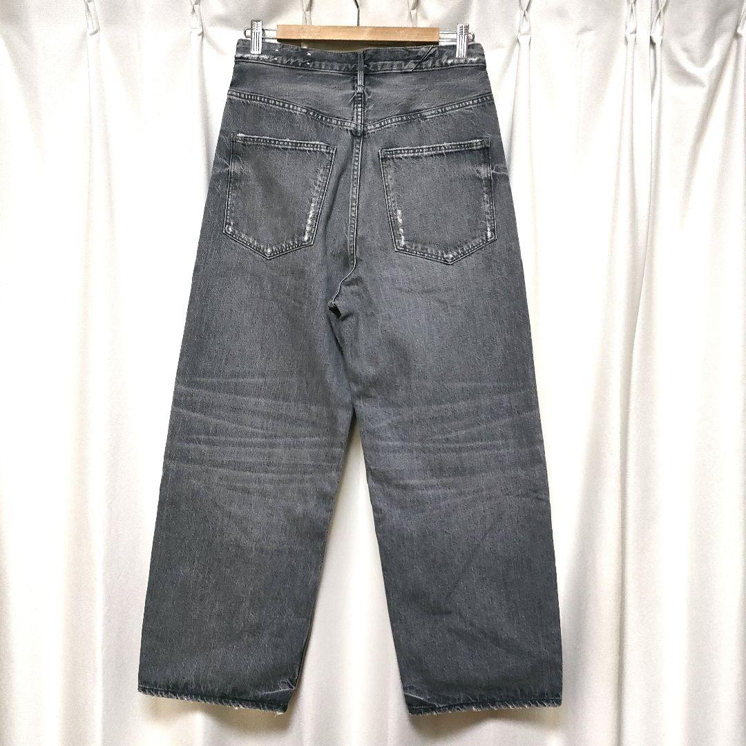 【極美品】アッパーハイツ THE LIVELY SHADE ワイドデニム 24