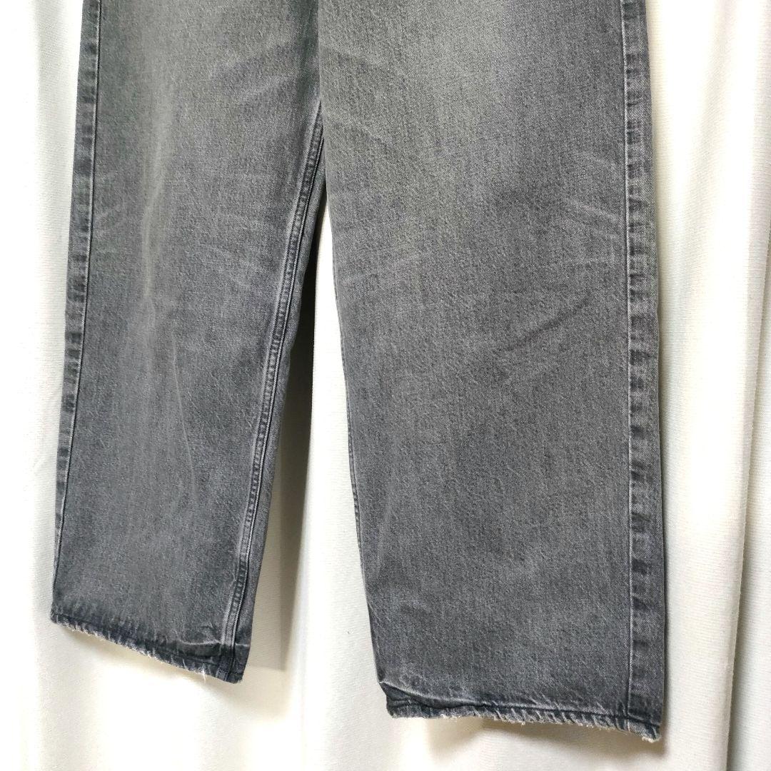 【極美品】アッパーハイツ THE LIVELY SHADE ワイドデニム 24