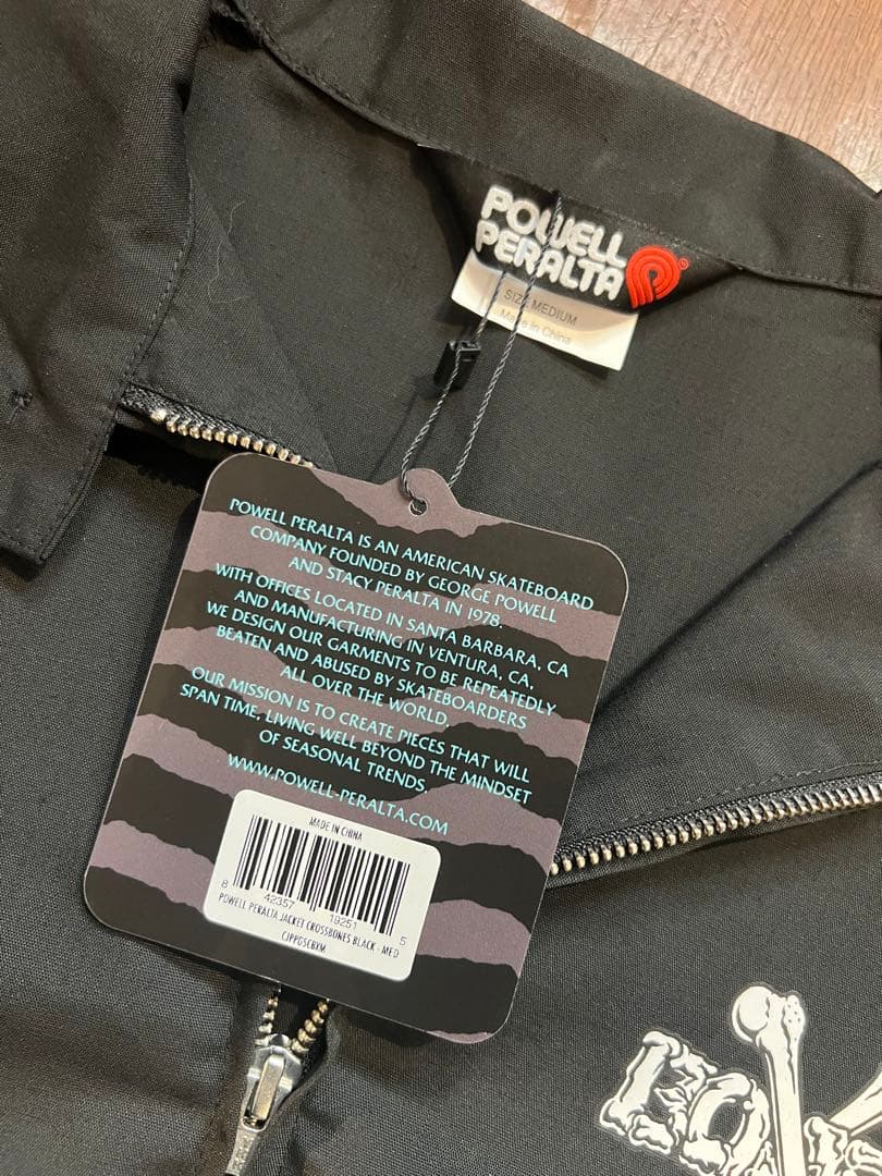 ジャケット・アウター POWELL PERALTA OG jacket cross bones M