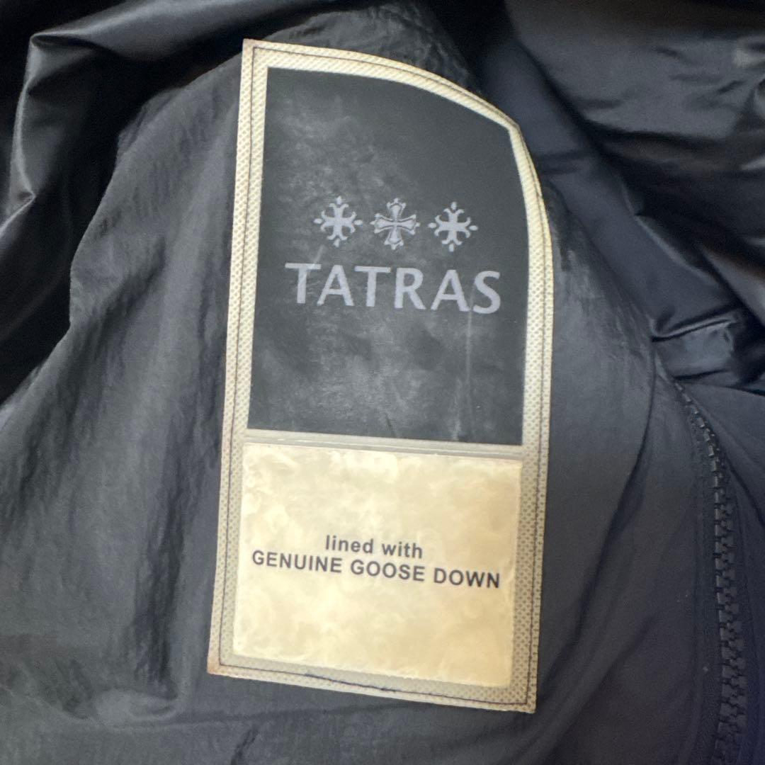 TATRAS ブラック ロングダウンジャケット