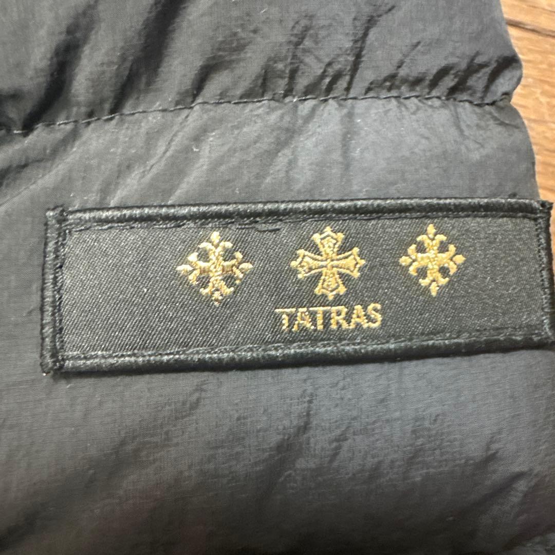 TATRAS ブラック ロングダウンジャケット