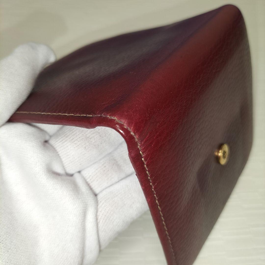 GUCCI 二つ折り財布 シェリーライン