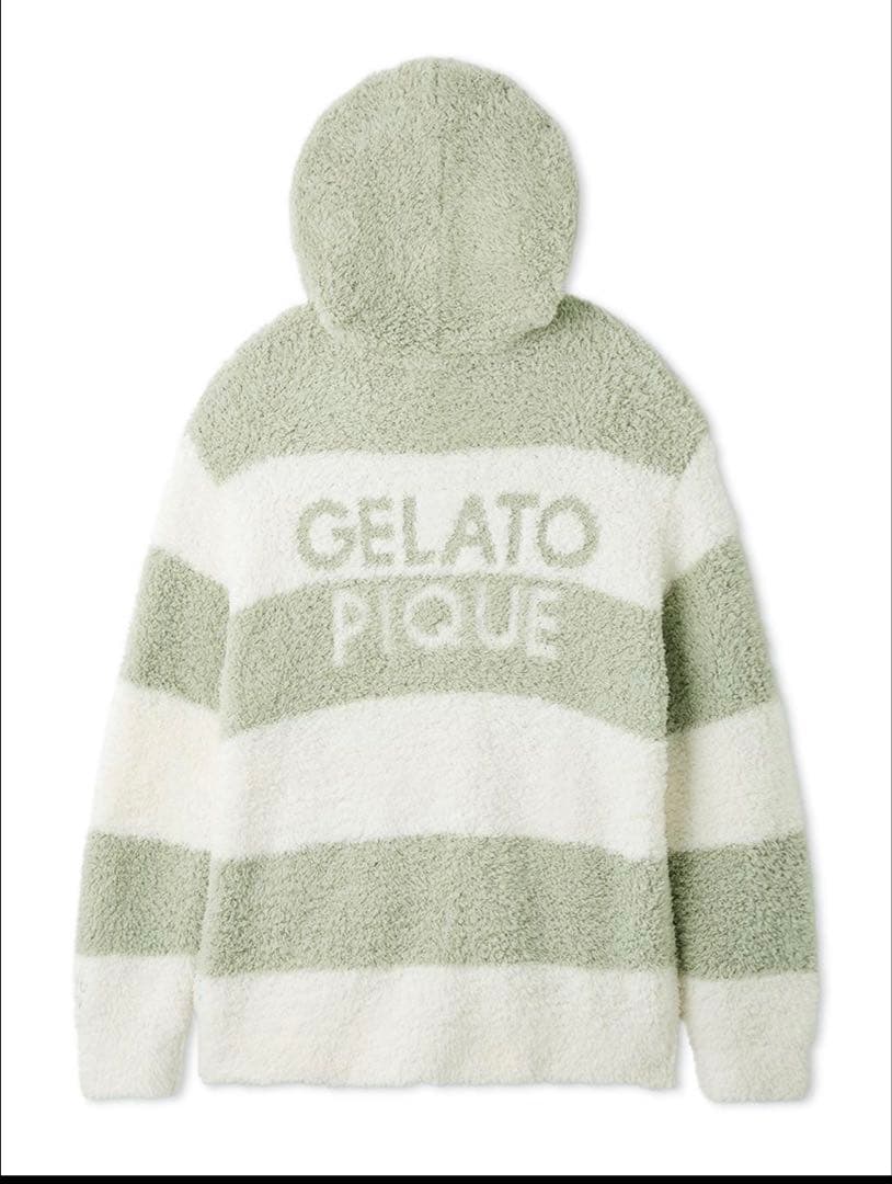 新品未使用 GELATO PIQUE フード付きルームウェア L