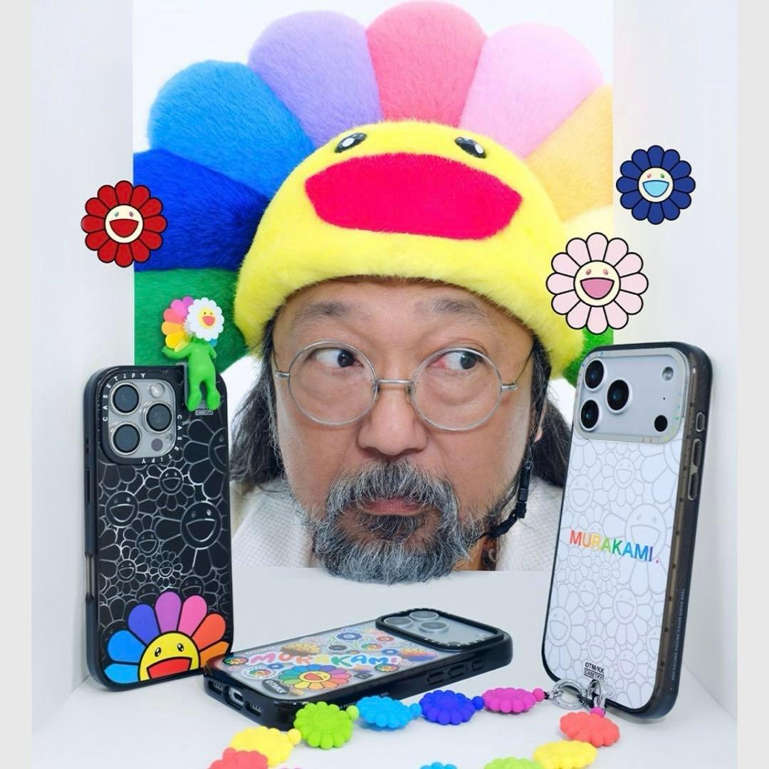 CASSETIFY 村上隆コラボ　カラフル花柄 ラップトップスリーブ 16インチ