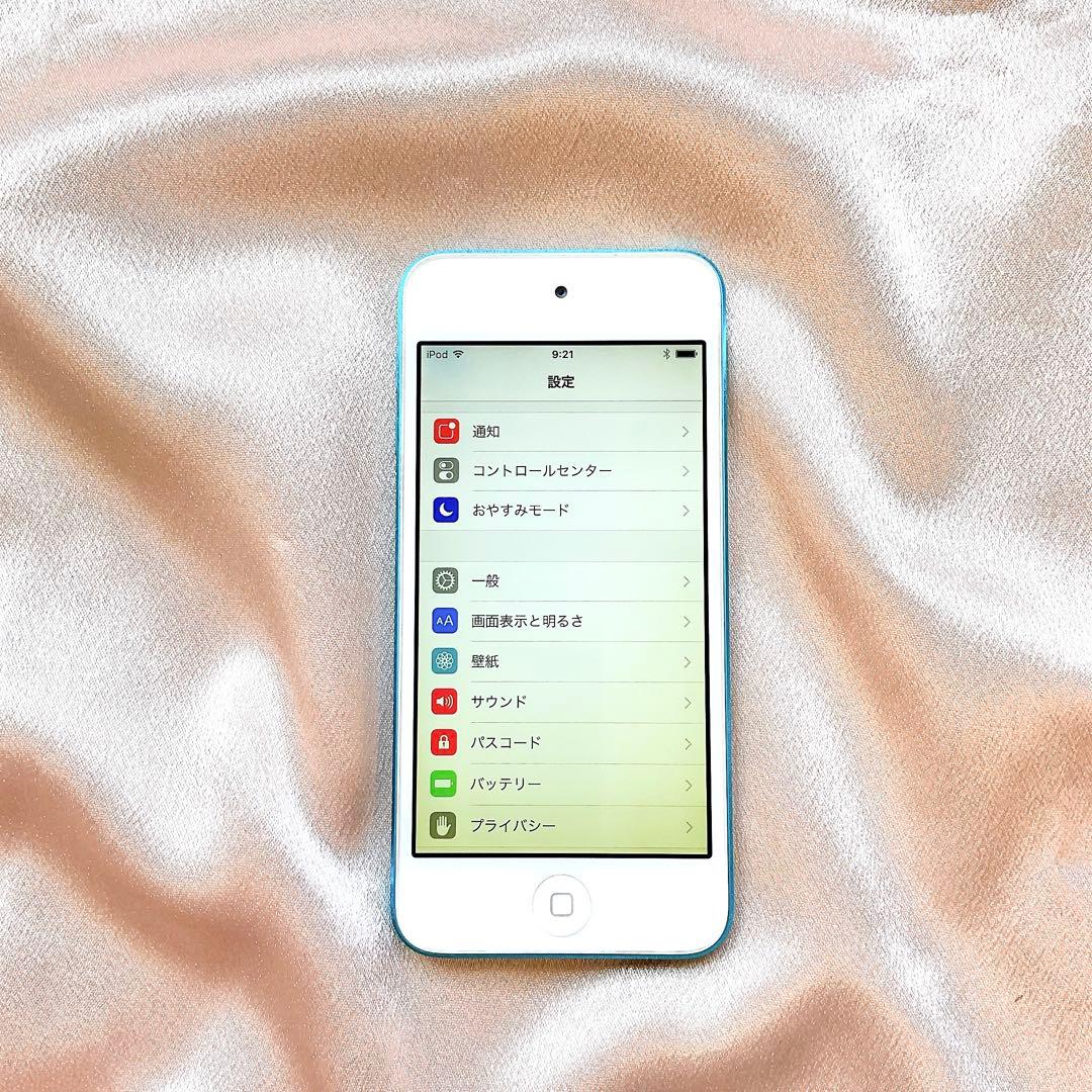ブルー iPod touch 第5世代 64GB アイポッドApple本体d