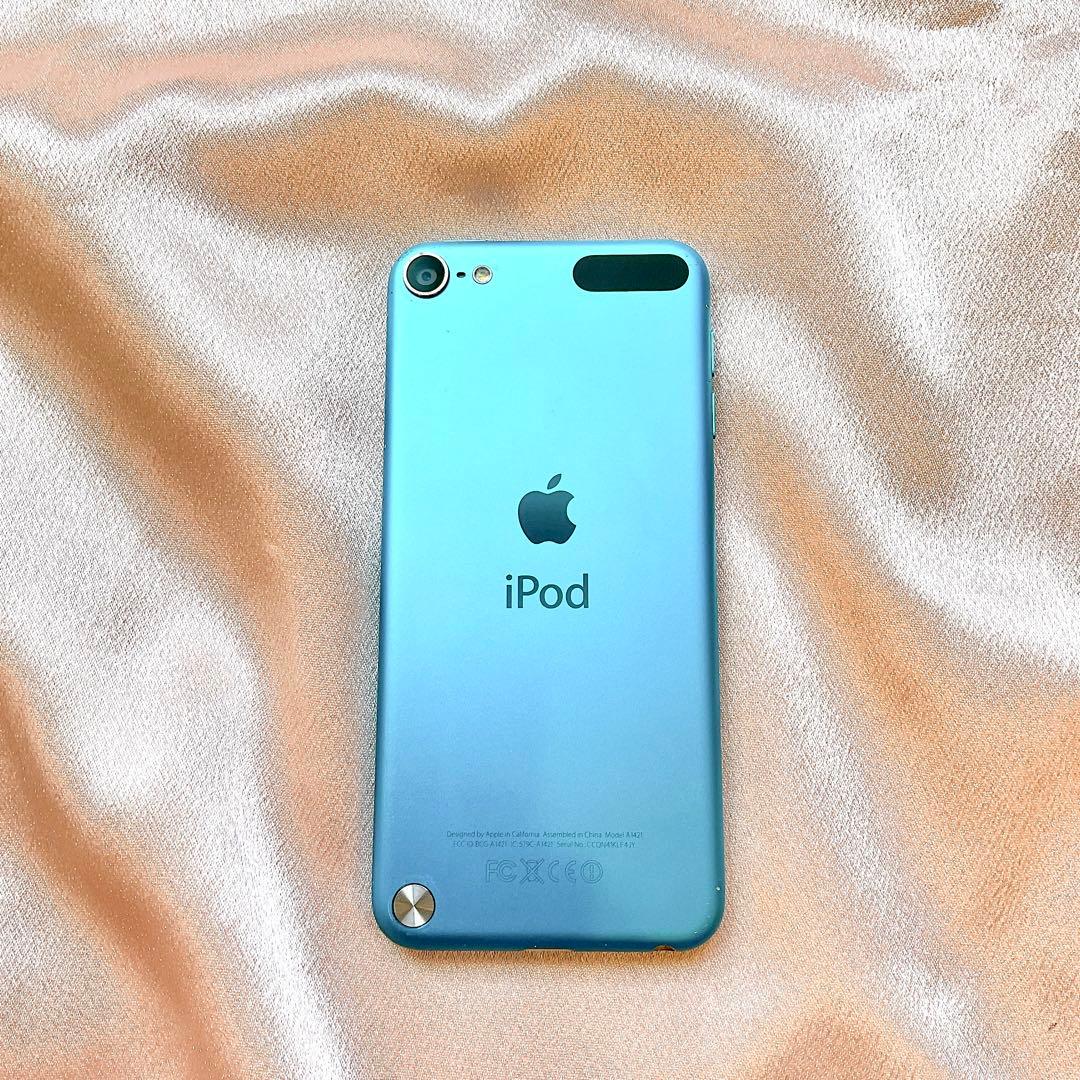 ブルー iPod touch 第5世代 64GB アイポッドApple本体d