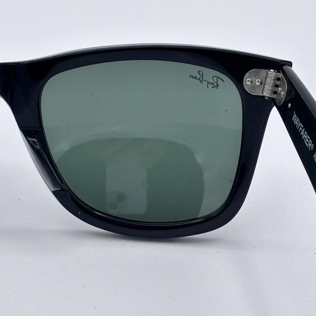 Ray-Ban ブラック サングラス 交換レンズ付きウェイファーラー